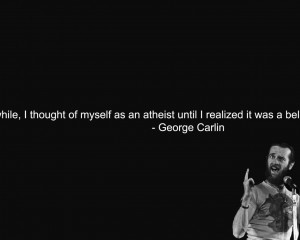 Text quotes men atheism george carlin wallpaper