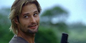 THEN: Josh Holloway played con man Sawyer (James Ford), who gave ...