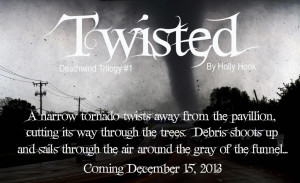 Cover Reveal: Twisted (Deathwind Trilogy #1) by Holly Hook
