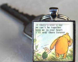 On Sale: Classic Winnie the Pooh ST AY In MY HEART Quote Altered Art ...