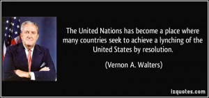 More Vernon A. Walters Quotes