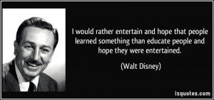 Walt Disney Quotes On Education. QuotesGram