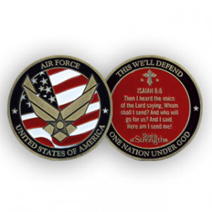 air force military coin inspirational challenge coin