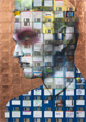 Inspiration of the Day - NICK GENTRY`S FLOPPY DISK ART -