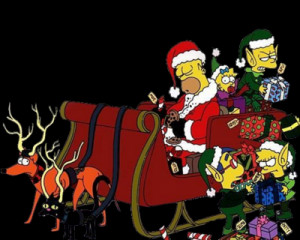 the simpsons at christmas homer simpson as grinch to the simpsons its ...