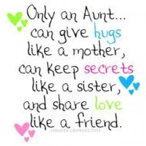 So true! I take my aunt duties very serious!