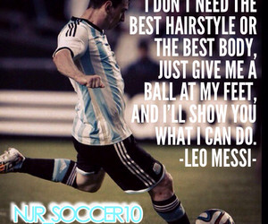 Messi said it!!⚽️