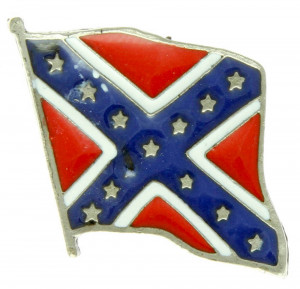 Rebel Flag Sayings Rebel confederate flag pin