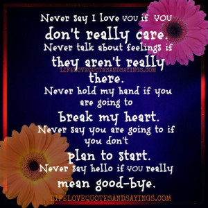 Never Say No Quotes http://www.lifelovequotesandsayings.com/2013/04/02 ...