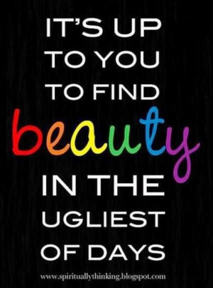 Find beauty quote via www.spirituallythinking.blogspot.com