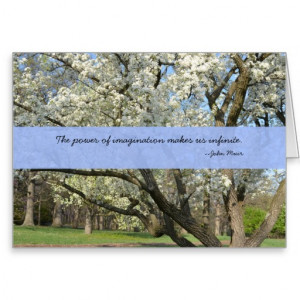 John Muir Quote Birthday Card