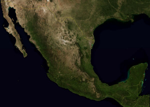 Mexico Map Mexico Satellite Image