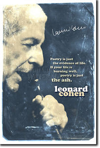 Details about LEONARD COHEN ART PRINT 2 PHOTO POSTER GIFT QUOTE