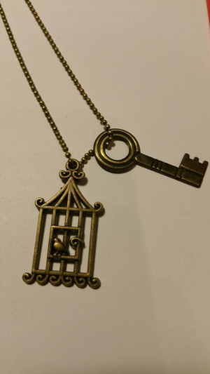 Cage Bird Copper Plated color, Maya Angelou, Why the Caaged Bird Sings ...