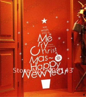 hope-wish-christmas-vinly-wall-art-sticker-shop-window-sticker-quote ...
