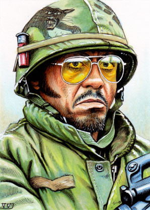 Tropic Thunder Quotes Kirk Lazarus Kirk lazarus thunder kirk