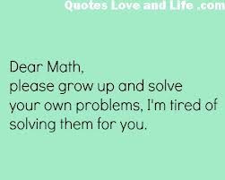 Yes solve your own problems :)