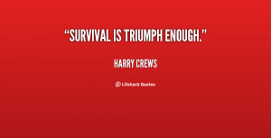 Survival Quotes About Sayings Picture