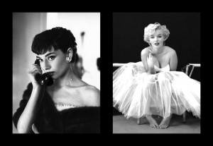 Displaying 18> Images For - Audrey Hepburn Marilyn Monroe...
