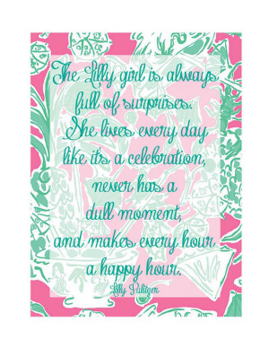 Lilly Pulitzer quote 