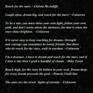 reach stars quotes