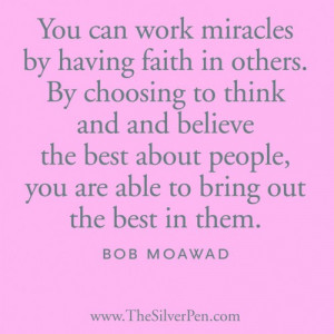 You Can Work Miracles – Bob Moawad