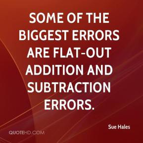 Subtraction Quotes