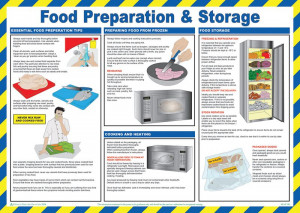 ... / Posters / Food Safety Posters / Food Preparation & Storage Poster