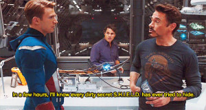 ... iron man tony stark The Avengers Captain America Chris Evans avengers