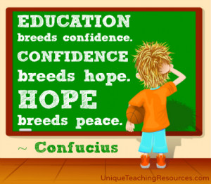 Confucius Quote Education...