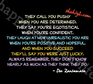 Who cares what they say?