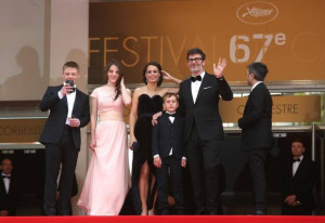 ... Thomas Langmann arrive on the red carpet for the screening of The