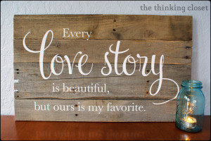 See the detailed directions for this gorgeous sign using Vinyl ...