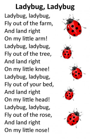 Itty Bitty AlphaTykes Rhyme: Ladybug, Ladybug