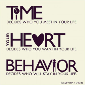 time choose who you meet your life your hearts chooses who you need in ...