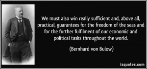 We must also win really sufficient and, above all, practical ...