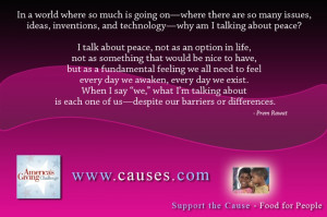 In a world where so much is going on -