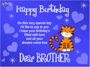 Brother Birthday Quote