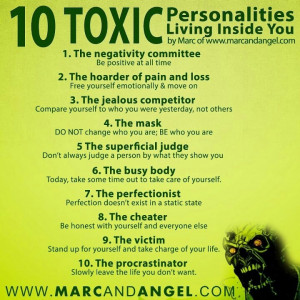 Toxic personalities....my husband's ex wife and her mother and sister ...