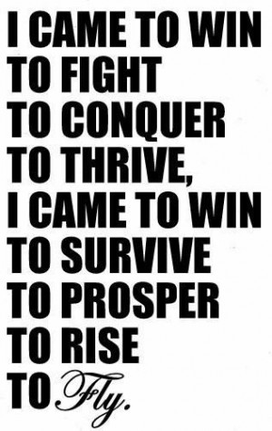 ... To survive. To prosper. To rise. To fly!
