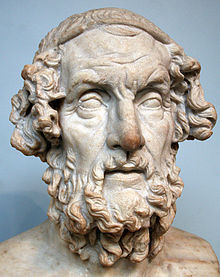 Homer - rzymska kopia hellenistycznej rzeźby z II wieku p.n.e.