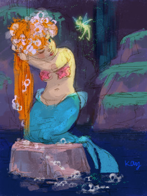 Tinkerbell Mermaid Mermaids Peter Pan Lagoon