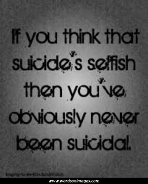 Suicide quotes