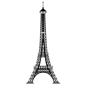 ... Eiffel Tower Large » Vinyl » Vintage Graphics » Eiffel Tower Large