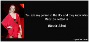 Mary Lou Retton Quotes
