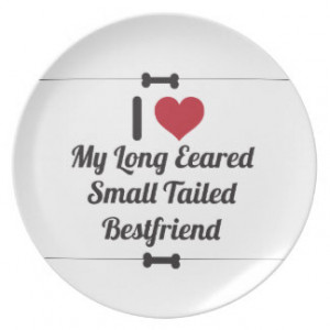 Funny Dog Quote Dinner Plate