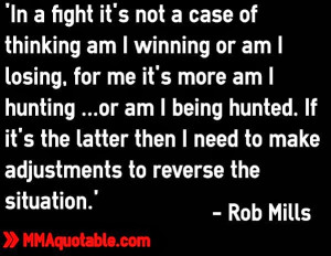 Rob Mills on winning, losing, hunting and being hunted