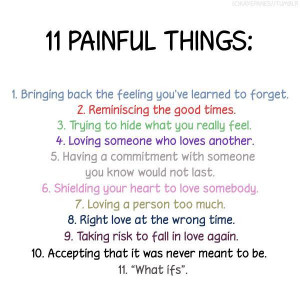 Sad Love Quotes | Painful Things