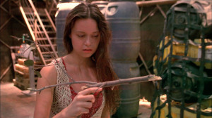 Summer Glau as River Tam in Firefly 1x14 'Objects in Space'.