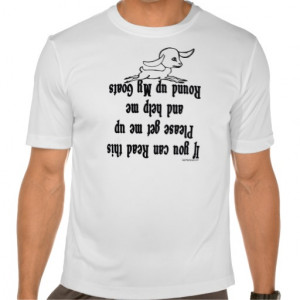Funny Goat Sayings Shirt